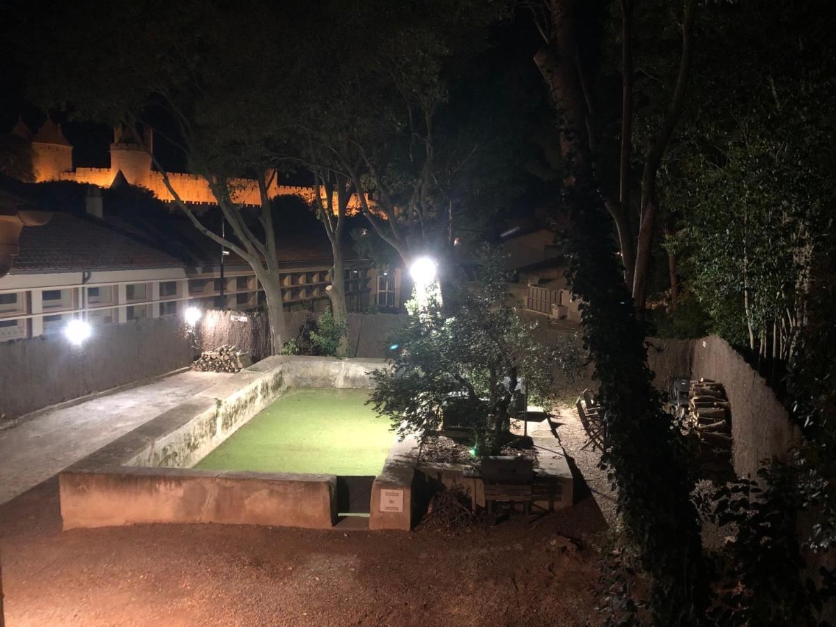 Au Vieux Lavoir Avec Parking Prive, Jardin , Climatisation, A 500 M De La Cite Carcassonne Buitenkant foto